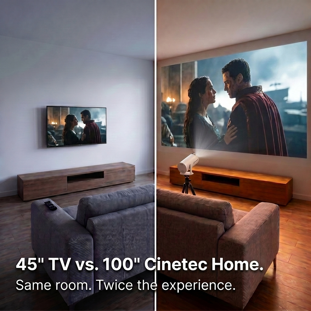 Cinetec Home® - X1 PRO Smart Projector