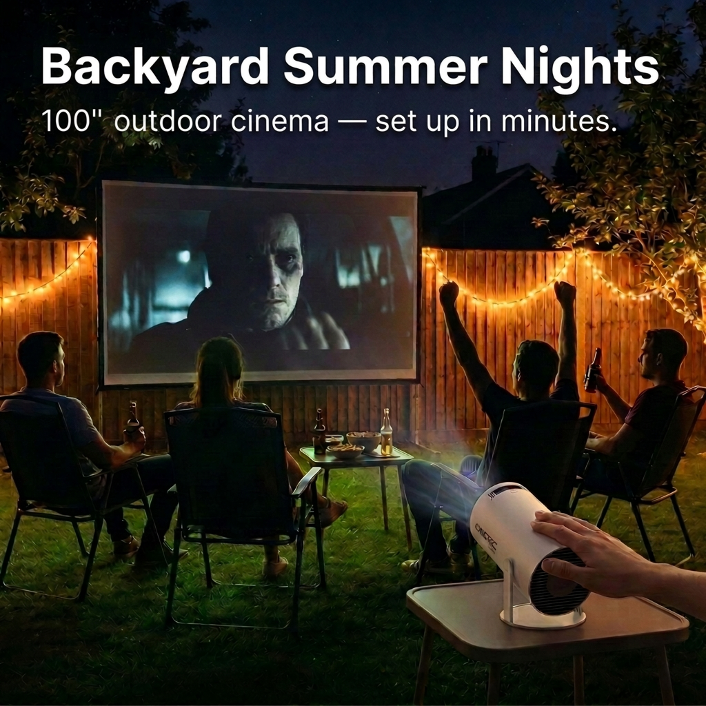 Cinetec Home® - X1 PRO Smart Projector
