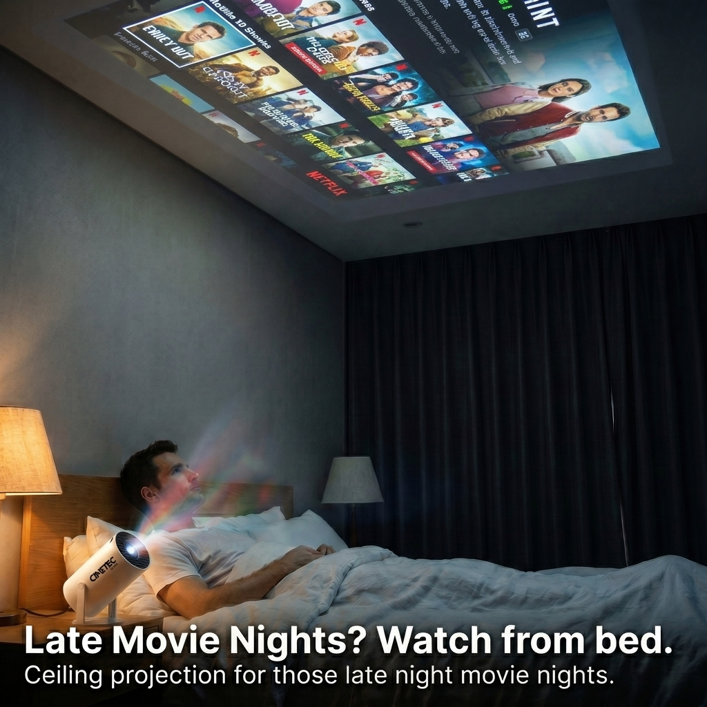 Cinetec Home® - X1 PRO Smart Projector