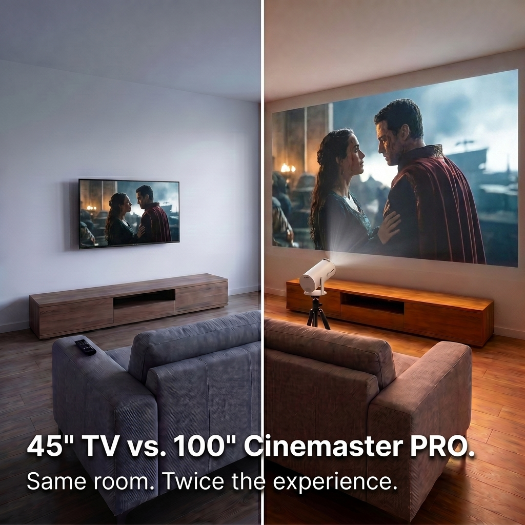 Cinemaster PRO® - 4K Smart Projector