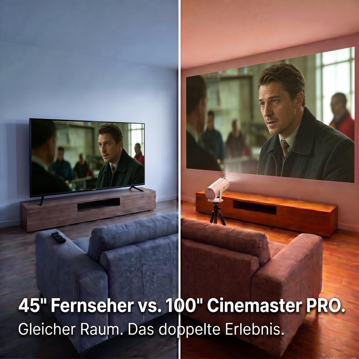 CineMaster Pro® - 4K Smart Projektor