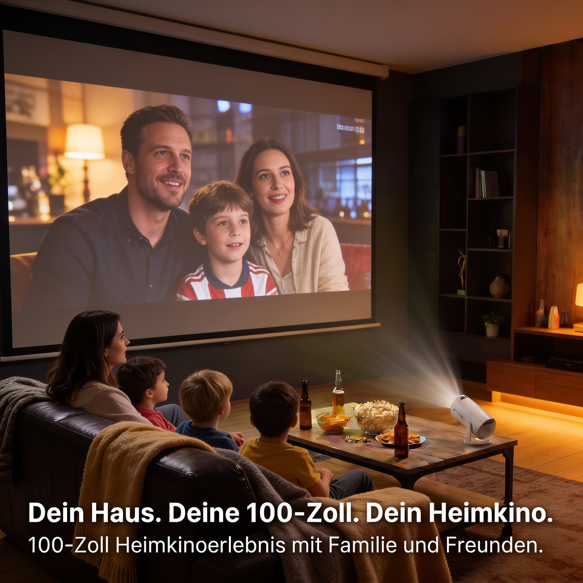 CineMaster Pro® - 4K Smart Projektor