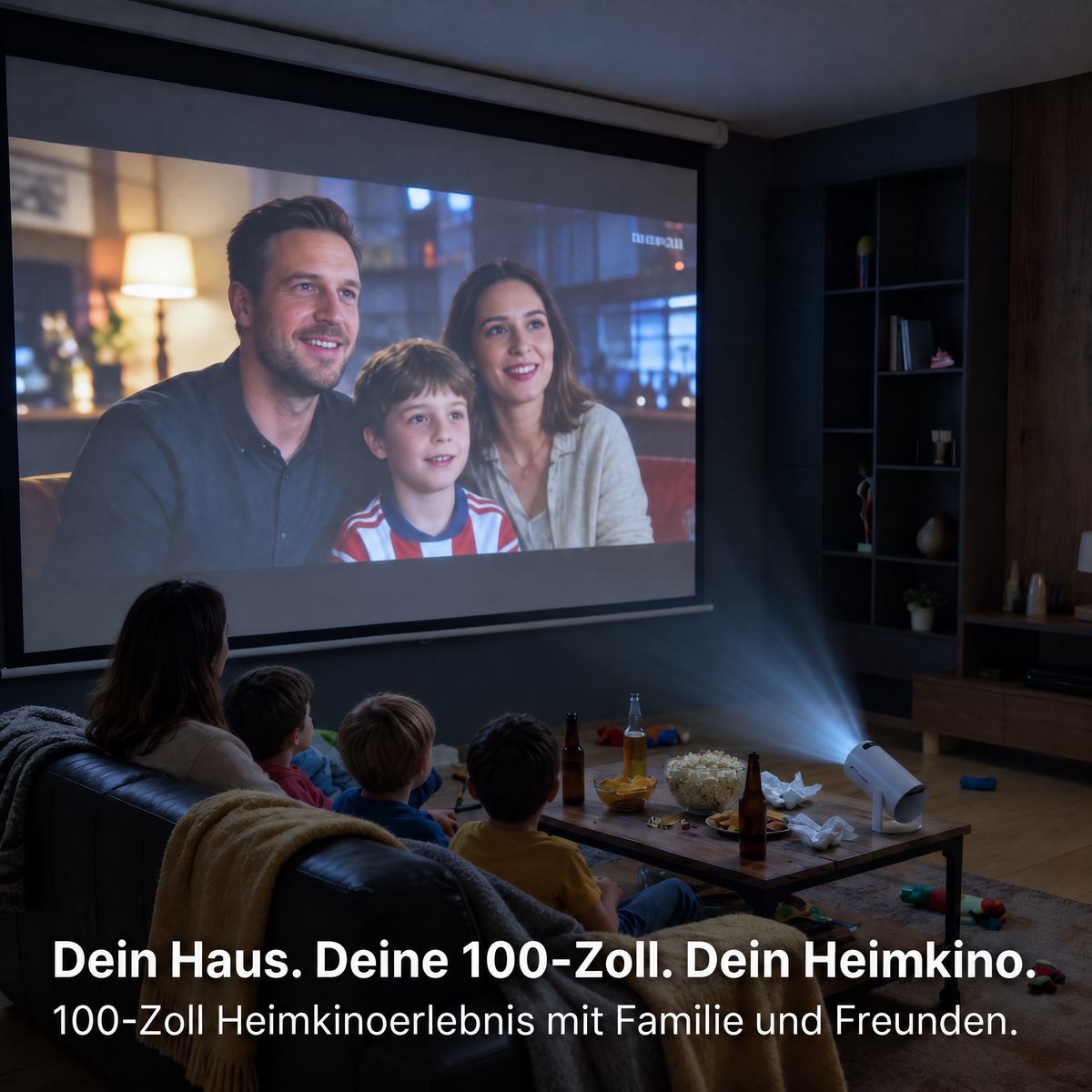 CineMaster Pro® - 4K Smart Projektor