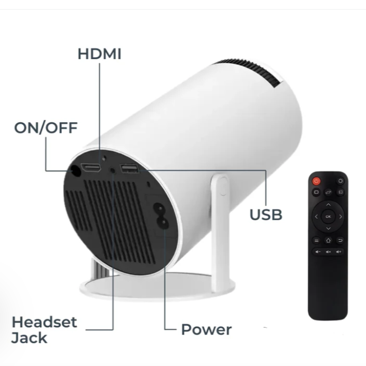 CineMaster Pro® - 4K Smart Projector